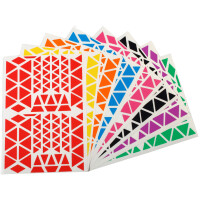 APLI kids Sticker "Dreieck", Großverpackung