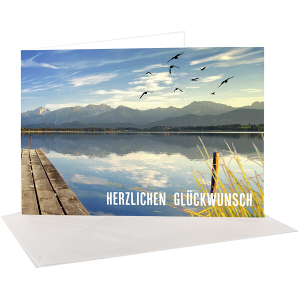 sigel Gl&uuml;ckwunschkarten-Set "Mountain landscapes by seasons"
