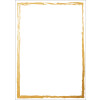 sigel Design-Papier "Golden frame", DIN A4, 200 g qm