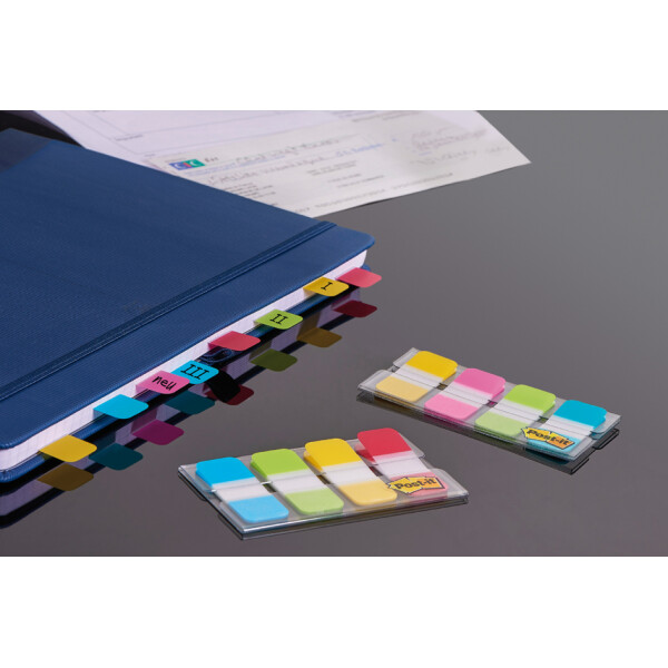 Post-it Haftmarker Index Strong Mini, 16 x 38 mm, 4-farbig