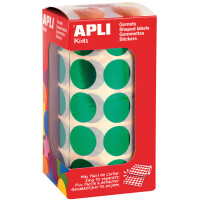 APLI kids Sticker "Rund", auf Rolle, gold