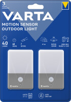 VARTA LED-Bewegungslicht "Motion Sensor Outdoor Light", 2er