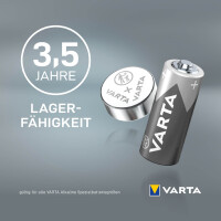 VARTA Alkaline Knopfzelle "Special", V3GA (LR41)