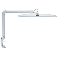 MAUL LED-Arbeitsleuchte MAULwork, Klemmfuß, dimmbar, weiß