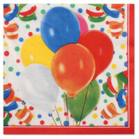 PAPSTAR Motiv-Servietten "Lucky Balloons", 330...