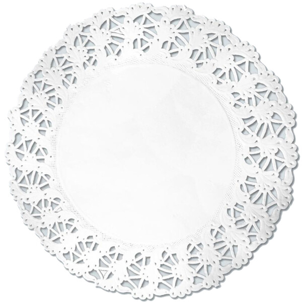 HYGOSTAR Tassendeckchen, rund, weiß, Durchmesser: 90 mm