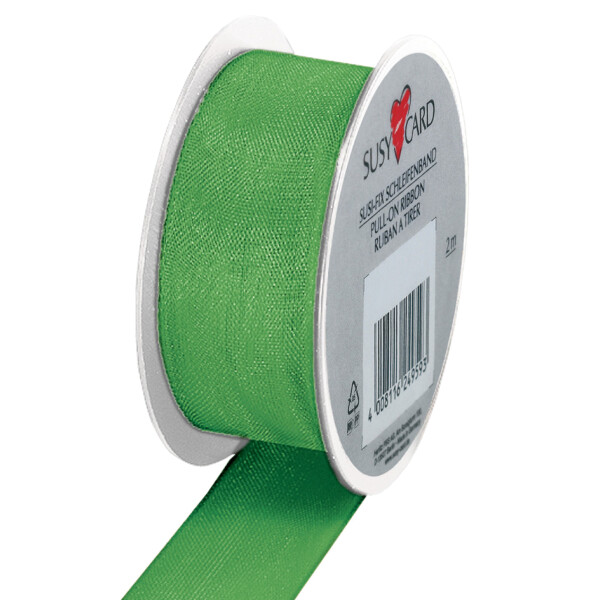 SUSY CARD Geschenkband auf Spule "Trend", rot