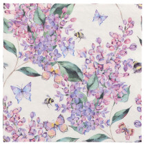 PAPSTAR Motiv-Servietten "Lilac Dream", 330 x...