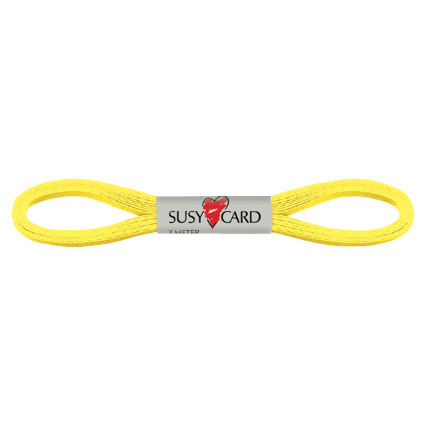 SUSY CARD Geschenkband "Easy", 6 mm x 3 m, fuchsia