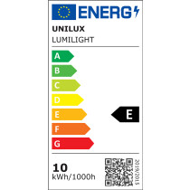 UNILUX LED-Stehleuchte LUMILIGHT, Höhe: 1.600 mm, schwarz