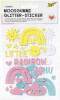 folia Moosgummi Glitter-Sticker "Rainbow"