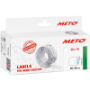 METO Etiketten für Preisauszeichner, 26 x 16 mm, weiß