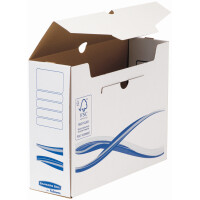 Fellowes BANKERS BOX Basic Archiv-Schachtel, blau, (B)80 mm