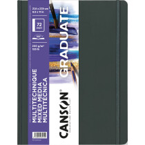 CANSON Skizzenbuch GRADUATE Mixed Media, 216 x 279 mm