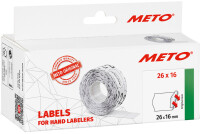METO Etiketten für Preisauszeichner, 32 x 19 mm,...