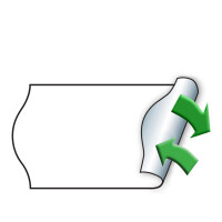 METO Etiketten für Preisauszeichner, 32 x 19 mm, weiß