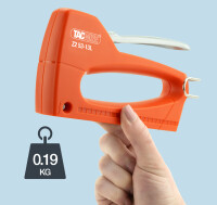 TACWISE Handtacker Z2 53-13L, Kunststoff, orange silber