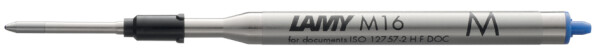LAMY Kugelschreiber-Großraummine M16, M, blau, im Blister