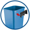 CEP Mülltrennungsbehälter Touch & Lift, 45 Liter, blau