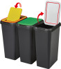 CEP Mülltrennungsbehälter Touch& Lift, 45 Liter, grün