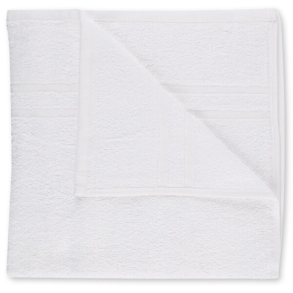 HYGOSTAR Handtuch Eco, 700 x 1.400 mm, aus Baumwolle, weiß