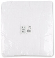 HYGOSTAR Handtuch Eco, 700 x 1.400 mm, aus Baumwolle, weiß