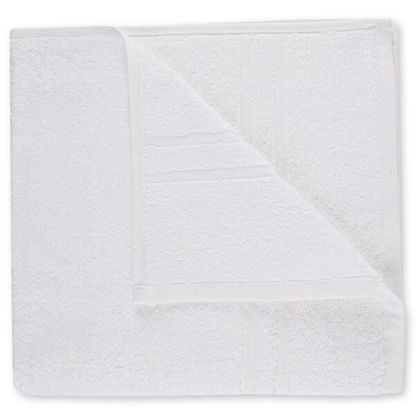 HYGOSTAR Handtuch, 700 x 1.400 mm, aus Baumwolle, weiß