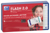 Oxford Karteikarten "Flash 2.0", 75 x 125 mm, blanko, blau