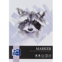 Oxford Art Markerblock "Marker", DIN A4, 15 Blatt, 180 g qm
