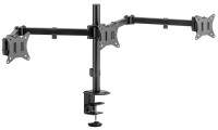 LogiLink Dreifach-Monitorarm, Armlänge: 658 mm, schwarz