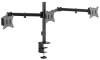 LogiLink Dreifach-Monitorarm, Armlänge: 658 mm, schwarz