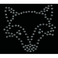 KLEIBER Strass-Applikation "Eule 1", 65 x 60 mm