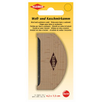 KLEIBER Woll- & Kaschmirkamm, aus Kunststoff, schwarz