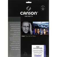 CANSON INFINITY Fotopapier Rag Photographique, 210 g qm, A3