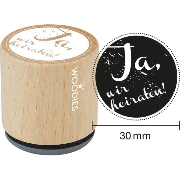 COLOP Motiv-Stempel Woodies "Einladung zur Hochzeit"
