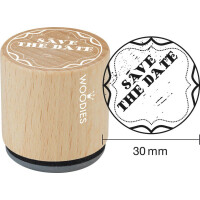 COLOP Motiv-Stempel Woodies "Wir feiern am..."