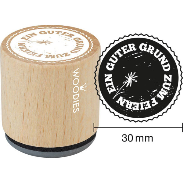 COLOP Motiv-Stempel Woodies "Guter Grund zum Feiern" II