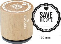 COLOP Motiv-Stempel Woodies "Save the date"