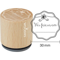 COLOP Motiv-Stempel Woodies "Guter Grund zum Feiern" I