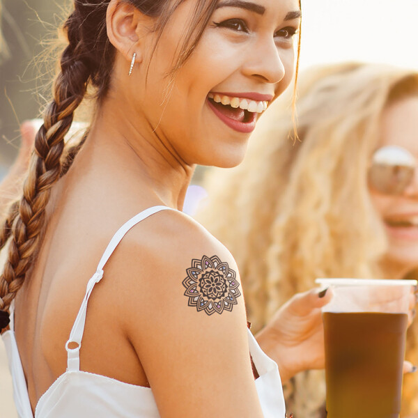COLOP Tattoo-Stempel LaDot stone "Rose", groß