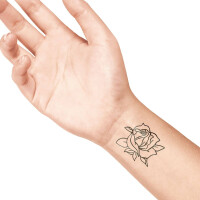 COLOP Tattoo-Stempel LaDot stone "Rose", groß