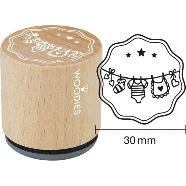 COLOP Motiv-Stempel Woodies "Schaukelpferd"