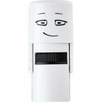 COLOP Motivstempel-Set "LITTLE NIO" Englisch, weiß