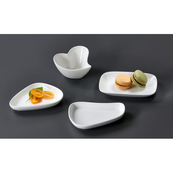 Ritzenhoff &amp; Breker Dipschale GUSTO Herzform, wei&szlig;