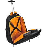 EXACOMPTA Rucksack-Trolley EXABUSINESS, Polyester, schwarz