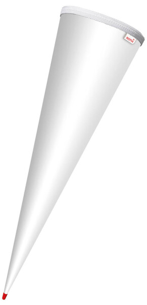 ROTH Schultüten-Rohling, rund, 700 mm, weiß