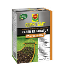 COMPO SAAT Rasen-Reparatur Komplett Mix+, 1,2 kg für...