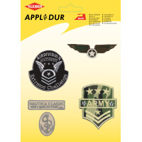 KLEIBER Applikations-Sortiment "Jeans", 4 Motive