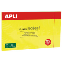 APLI Haftnotizen "FUNNY Notes!", 75 x 75 mm,...
