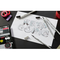 STABILO Creative Tips ARTY SHADING, 10er Kartonetui